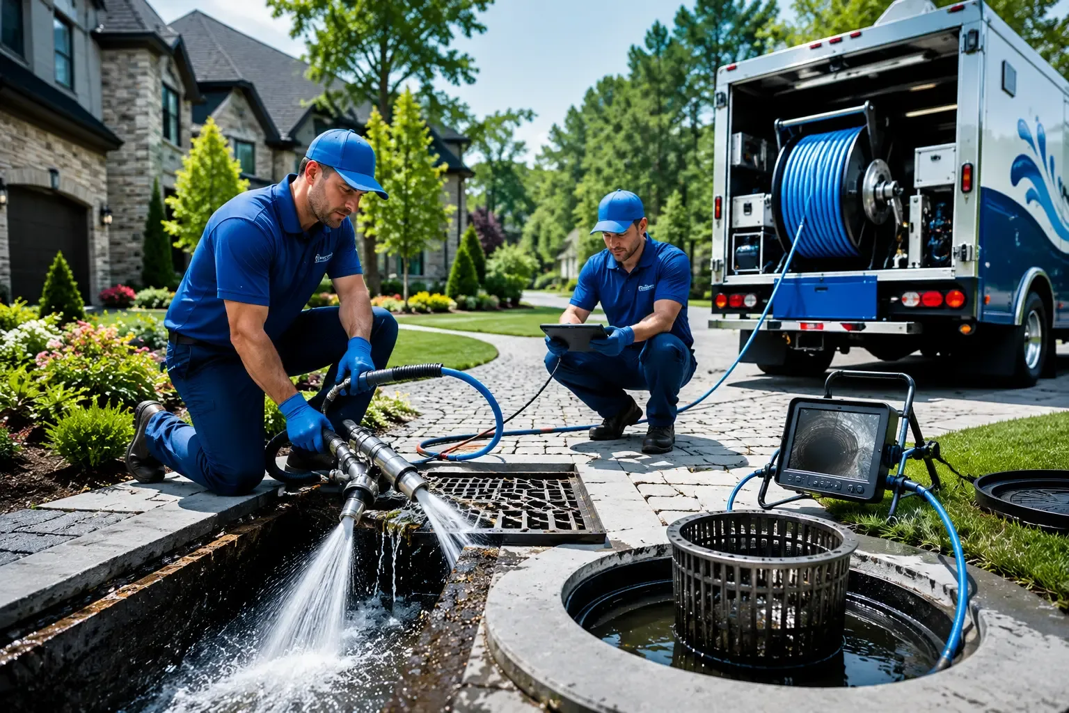 Local outdoor drain cleaning professionals in Neshkoro, WI