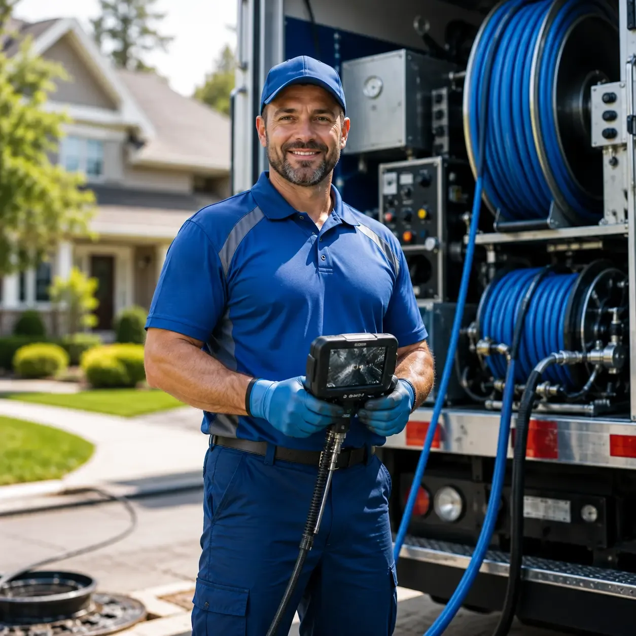 Local outdoor drain cleaning specialists in Neshkoro, WI